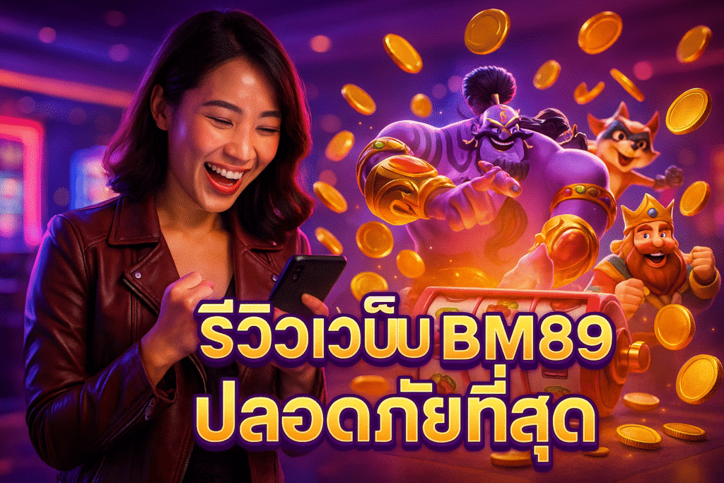 รีวิวเว็บ BM89 ปลอดภัยที่สุด