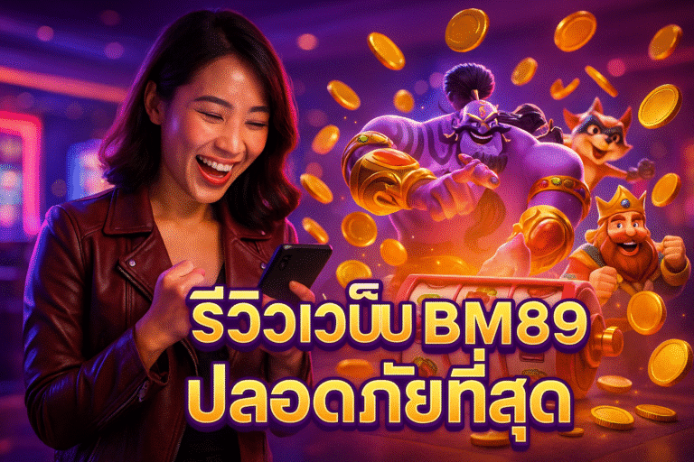 รีวิวเว็บ BM89 ปลอดภัยที่สุด